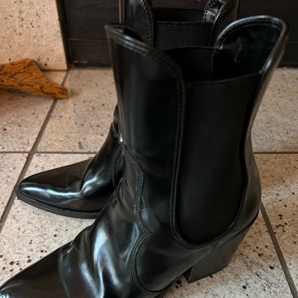 Zara black boots